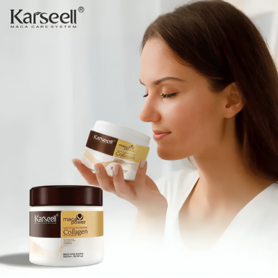 ✨ Mascarilla Karssell 🌸 Cabello Fuerte y Brillante ✨✨✨✨✨🚚 Pago al Recibir🚚 Compra 1 y Lleva 2🤩