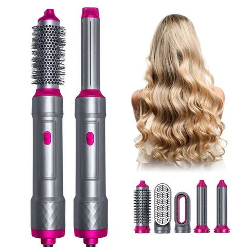 DeLuxe Hair-Cepillo Secador 5 en 1💎 - SEQUE, ALISE Y MODELE MÁS RÁPIDAMENTE ¡ENVÍO GRATIS HOY!🚀